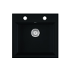 Eos Gránit mosogató EOS Como + szifon (matt fekete)