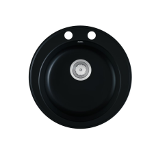 Eos Gránit mosogató EOS Valero + Szifon (matt fekete) mosogatótálca