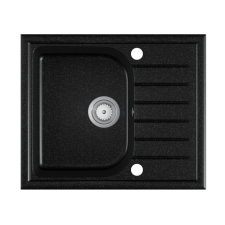 Eos Nero AL-585C Gránit Mosogató + Szifon (fekete) mosogatótálca