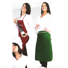 EP Workwear Coverguard munkaruha, gasztro ruha, női tunika fehér színű, gallér nélküli karcsúsított fazon, mely 245g/m2 kevertszálas (35% pamut, 65% poliészter) alapanyagból készült. 45890