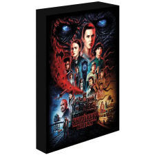Epee Stranger Things, 30 × 40 cm - LED világítás grafika, keretezett kép