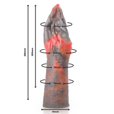 EPIC - LILITH DILDO GONOSZ DÉMON L műpénisz, dildó