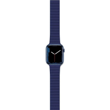 Epico Apple Watch 42mm / 44mm / 45mm mágneses szíj - kék/fekete okosóra kellék