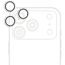 Epico Glass Lens Protectors lencsevédő iPhone Air mobiltelefon kellék