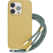 Epico iPhone 14 Pro Max szilikon tok nyakpánttal - homok tok és táska