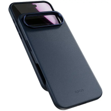 Epico Leather Pro Mag+ tok iPhone Air Qi2 és MagSafe kompatibilis, kék tok és táska