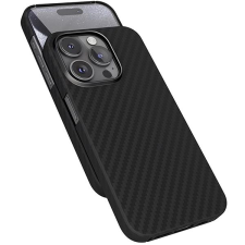 Epico Mag+ Carbon iPhone 15 Pro Max fekete MagSafe tok tok és táska