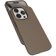 Epico Mag+ iPhone 15 Pro homokszín bőr tok (81310131700001) tok és táska