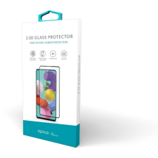 Epico POCO M4 5G 2.5D üvegfólia - fekete (70012151300001) mobiltelefon kellék