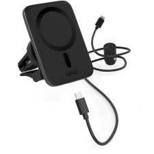 Epico Qi2 Mag+ vezeték nélküli autós töltő - fekete (9915101300252) mobiltelefon kellék