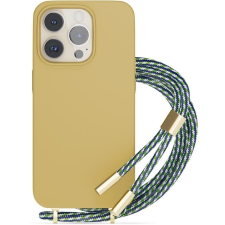 Epico Silicone Necklace Case iPhone 13/14 - homokszín (69210101700001) tok és táska
