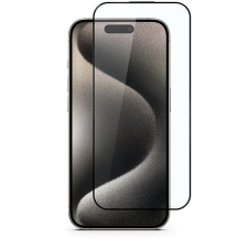 Epico UNUM SapphireShield 3D iPhone 16 Pro üvegfólia + felhelyező keret mobiltelefon kellék
