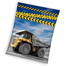 Építkezés Danger coral fleece polár takaró 130x170cm lakástextília