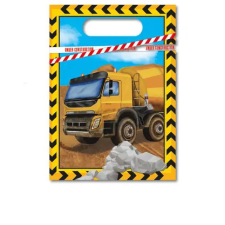  Építkezés Grabber ajándéktasak 6 db-os party kellék