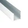  Építő - barkács profilok - Aluminium U profil LED szalaghoz (25x25 mm) nyers