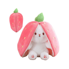 Epres nyuszi plüssjáték, puha és plüss, 20 cm-es, narancssárga ABYZ plüssfigura