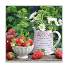 Epres - virágos szalvéta - Sweet strawberries papírárú, csomagoló és tárolóeszköz