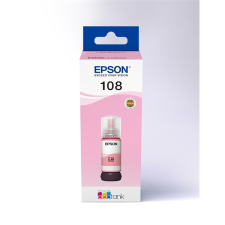 EPS CON EPSON Tintapatron 108 EcoTank Light Magenta ink bottle (C13T09C64A) nyomtatópatron & toner
