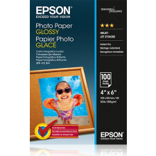 Epson 10x15 Fényes Fotópapír 100Lap 200g C13S042548 fotópapír