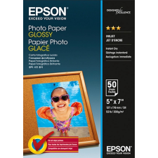 Epson 13x18 Fényes Fotópapír 50Lap 200g C13S042545 fotópapír