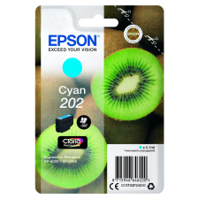 Epson 202 T02F2 cyan eredeti tintapatron nyomtatópatron & toner