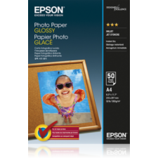 Epson A4 Fényes Fotópapír 50Lap 200g (Eredeti) fotópapír
