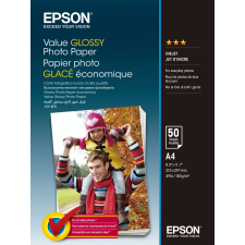 Epson a/4 gazdaságos fényes fotópapír 50 lapos 183g fotópapír