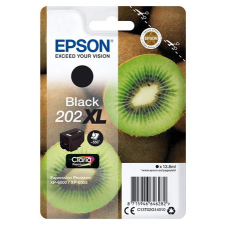 Epson C13T02G14010 Tintapatron XP6000/6005 nyomtatókhoz, EPSON 202XL, fekete, 13,8 ml nyomtatópatron & toner
