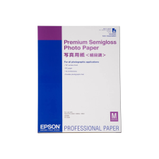 Epson C6818A Premium félfényes fotópapír A2 (25 lap) fotópapír