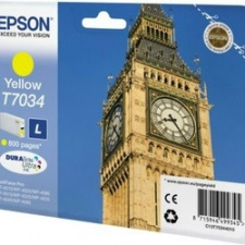 Epson Epson C13T70344010 T7034L sárga tintapatron (eredeti) nyomtatópatron & toner