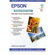 Epson Epson matt archiváló fotópapír (A4, 50 lap, 192g) fotópapír
