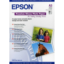 Epson Epson prémium fényes fotópapír (A3, 20 lap, 255g) fénymásolópapír