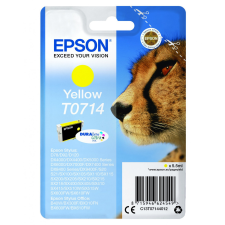 Epson Epson T0714 Tintapatron Yellow 5,5ml nyomtatópatron & toner