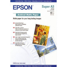 Epson matt archiváló fotópapír (A3+, 50 lap, 192g) fotópapír