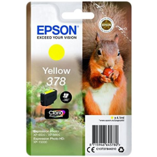 Epson No. T3784 378, sárga (C13T37844010) nyomtatópatron & toner