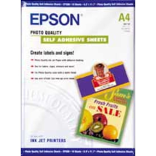 Epson Photo Quality A4 inkjet papír matt öntapadós 167gr. 10 ív C13S041106 fotópapír