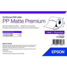 Epson PP Matte Label Premium címkenyomtató tekercspapír 76mm x 29m (7113427) nyomtató kellék