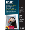 Epson Premium Glossy Photo Fotópapír Photo 10x15 40 lap