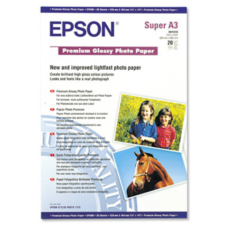 Epson S041316 Fotópapír, tintasugaras,  A3+, 255 g, fényes, EPSON (LEPS316) fotópapír