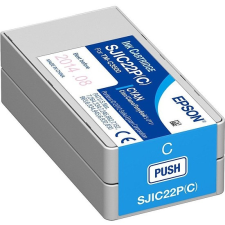 Epson SJIC22P(C) C3500 Cyan tintapatron eredeti C33S020602 nyomtatópatron & toner