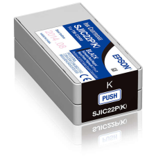 Epson SJIC22P(K) tintapatron 1 dB Eredeti Fekete nyomtatópatron & toner