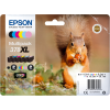 Epson Squirrel 378XL tintapatron 1 dB Eredeti Nagy (XL) kapacitású Fekete, Cián, Világos ciánkék, Magenta, Világos magenta, Sárga (C13T37984010)