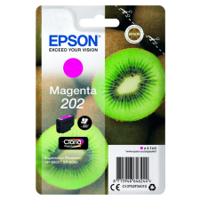 Epson T02F3 202 magenta tintapatron 4,1ml (eredeti) C13T02F34010 nyomtatópatron & toner