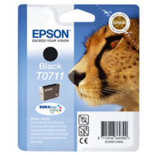Epson T07114011 Tintapatron Stylus D78, D92, D120 nyomtatókhoz, EPSON, fekete, 7,4ml (TJE71140) nyomtatópatron & toner