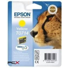 Epson T0714 yellow 5,5ml eredeti epson tintapatron nyomtatópatron & toner
