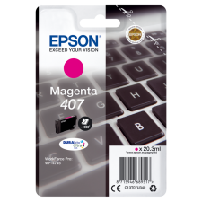 Epson T07U3 Tintapatron Magenta 20,3ml No.407 nyomtatópatron & toner