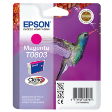 Epson T0803 Magenta tintapatron eredeti C13T08034010 Kolibri nyomtatópatron & toner