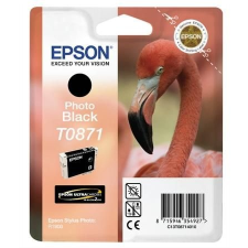 Epson T08714010 Fotópatron StylusPhoto R1900 nyomtatóhoz, EPSON fekete, 5,8ml nyomtatópatron & toner
