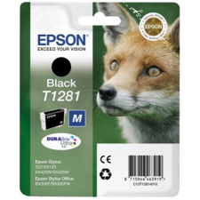 Epson T12814011 tintapatron stylus s22, sx125, sx420w nyomtatókhoz, epson, fekete, 5,9ml c13t12814012 nyomtatópatron & toner