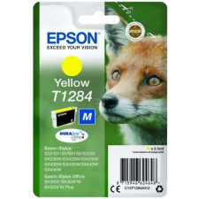 Epson T1284 (C13T12844011) (3,5ML) SÁRGA EREDETI TINTAPATRON nyomtatópatron & toner